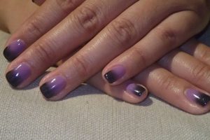 Дизайн гель лаком на коротких ногтях 2017