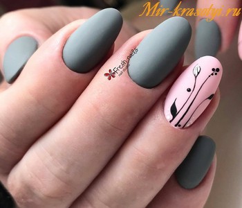 дизайн ногтей смешивание цветов на ногтях
